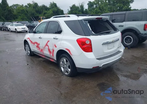 2014 Chevrolet Equinox Ltz z USA, uszkodzony, nr VIN 2GNALDEK9E6194465